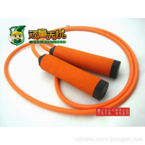 foam coated handle jump rope, plastic jump rope, rope skippi